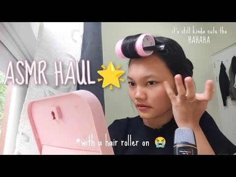 💋ASMR HAUL💋 opening a package and try it on (idk with soft spoken)🤷🏻‍♀️