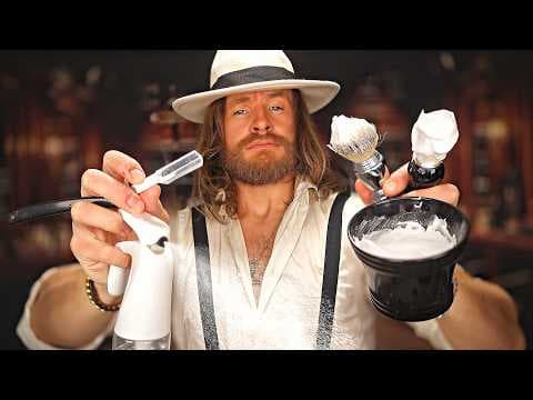 The Most Relaxing Barbershop Shave doesn't exis...✂️ASMR✂️