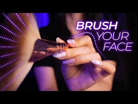 ASMR Soft Face Brushing That Melts You to Sleep (No Talking)